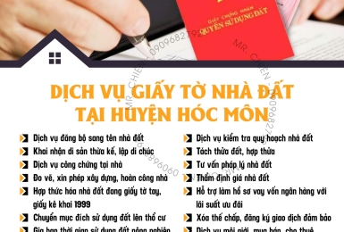 HỖ TRỢ VAY NGÂN HÀNG - XOÁ VÀ ĐĂNG KÝ THẾ CHẤP